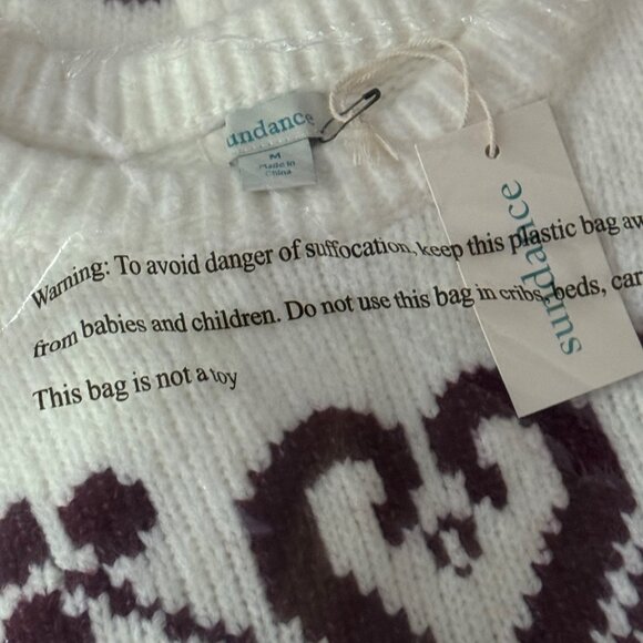 Sundance Catalog nordic snowflake sweater - Picture 5 of 10